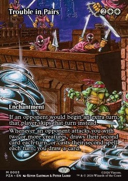 Trouble in Pairs PZA-3 Mythic Excellent Englisch Foil