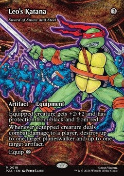 Sword of Sinew and Steel PZA-18 Mythic Excellent Englisch Foil