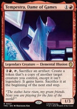 Tempestra, Dame of Games TMC-27 Rare Near Mint Englisch
