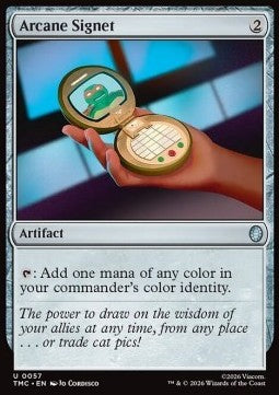 Arcane Signet TMC-57 Uncommon Near Mint Englisch