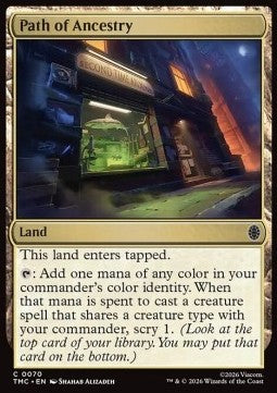Path of Ancestry TMC-70 Common Near Mint Englisch