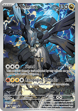 N's Zekrom MEP-031 Promo Near Mint Englisch