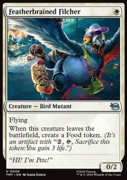 Featherbrained Filcher TMT-6 Uncommon Near Mint Englisch Foil