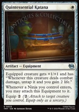 Quintessential Katana TMT-23 Uncommon Near Mint Englisch Foil
