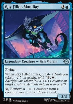 Ray Fillet, Man Ray TMT-49 Uncommon Near Mint Englisch Foil