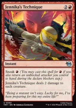 Jennika's Technique TMT-93 Uncommon Near Mint Englisch Foil