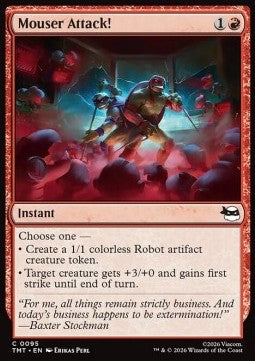 Mouser Attack! TMT-95 Common Near Mint Englisch Foil