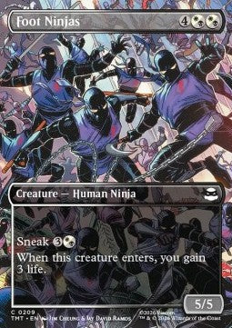 Foot Ninjas XTMT-209 Common Near Mint Englisch Foil