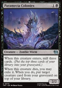Paramecia Coloniex TMT-70 Uncommon Near Mint Englisch Foil