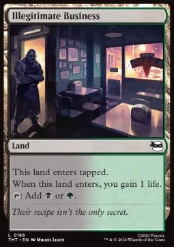 Illegitimate Business TMT-186 Common Near Mint Englisch Foil