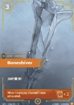 Boneshiver SFDX-118a Epic Near Mint Englisch Foil