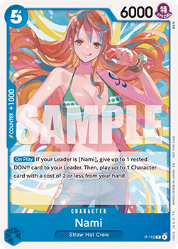 Nami (P-112) (V.1) P Promo Good Englisch