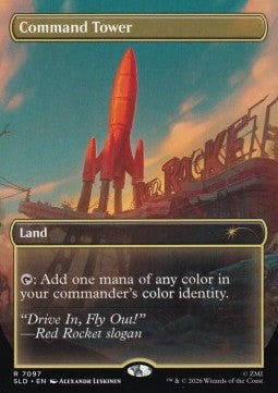 Command Tower (V.13) SLD-7097 Rare Excellent Englisch Foil