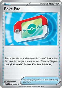 Poképad POR-081 Uncommon Near Mint Deutsch