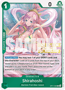 Shirahoshi (OP11-030) (V.1) UP Rare Near Mint Englisch