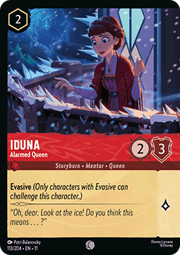 Iduna - Alarmierte Königin 11WSP-113 Common Near Mint Deutsch Foil
