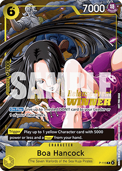 Boa Hancock (P-115) STP Promo Poor Englisch