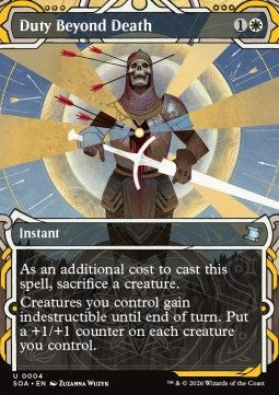 Duty Beyond Death (V.1) SOA-4 Uncommon Near Mint Englisch