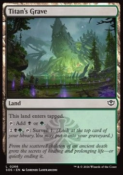 Titan's Grave SOS-266 Common Near Mint Englisch