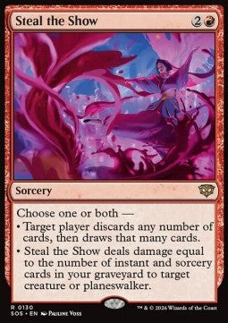 Steal the Show SOS-130 Rare Near Mint Englisch