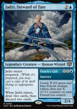 Jadzi, Steward of Fate // Oracle's Gift SOS-55 Rare Excellent Englisch