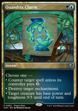 Quandrix Charm PSOS-365 Uncommon Excellent Englisch Foil