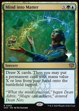Mind into Matter PSOS-202 Rare Excellent Englisch Foil