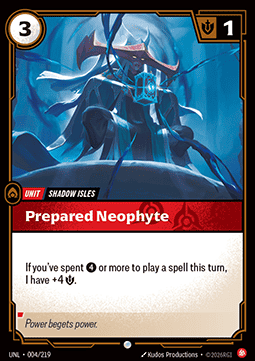 Prepared Neophyte UNL-004 Common NM Englisch Foil