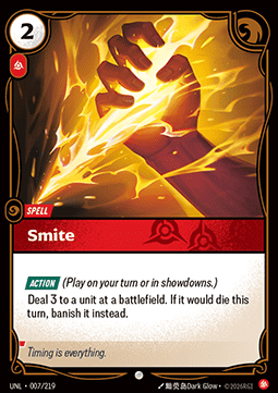 Smite UNL-007 Common NM Englisch Foil