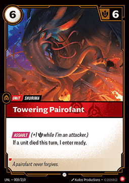Towering Pairofant UNL-008 Common NM Englisch Foil