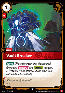 Vault Breaker UNL-010 Common NM Englisch Foil