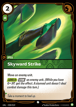 Skyward Strike UNL-038 Common NM Englisch Foil