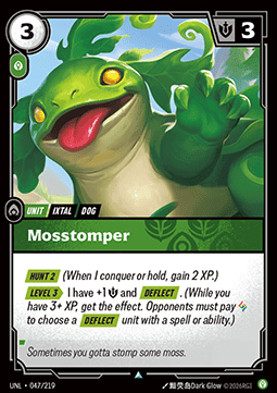 Mosstomper UNL-047 Uncommon NM Englisch Foil