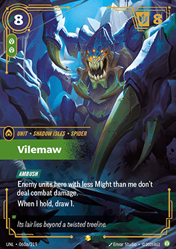 Vilemaw (V.2) UNL-060a Showcase Near Mint Englisch Foil