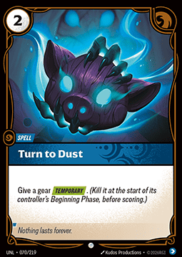 Turn to Dust UNL-070 Common NM Englisch Foil