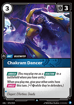 Chakram Dancer UNL-071 Uncommon NM Englisch