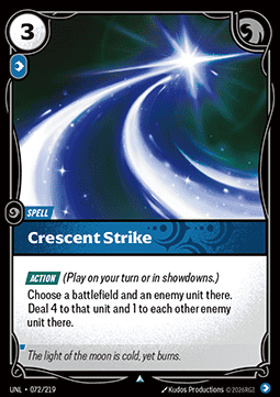 Crescent Strike UNL-072 Uncommon NM Englisch Foil
