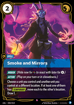 Smoke and Mirrors UNL-083 Rare NM Englisch Foil