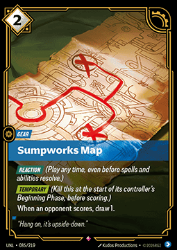 Sumpworks Map UNL-085 Rare NM Englisch Foil