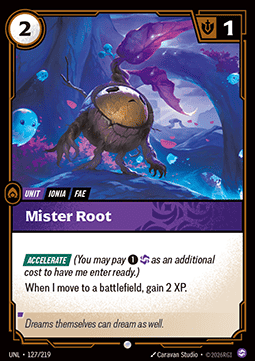 Mister Root UNL-127 Common NM Englisch Foil