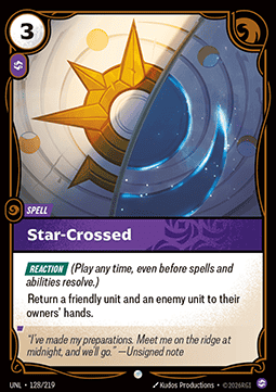 Star-Crossed UNL-128 Common NM Englisch Foil
