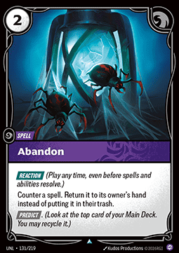 Abandon UNL-131 Uncommon NM Englisch