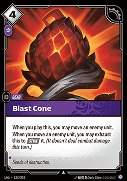 Blast Cone UNL-133 Uncommon NM Englisch