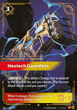 Hextech Gauntlets UNL-188 Epic NM Englisch Foil