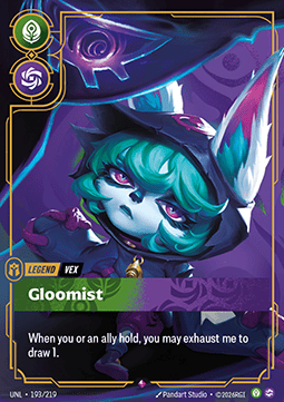 Vex, Gloomist (V.1) UNL-193 Rare NM Englisch Foil