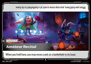 Amateur Recital UNL-207 Uncommon NM Englisch