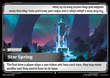 Star Spring UNL-215 Uncommon NM Englisch Foil