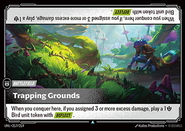 Trapping Grounds UNL-217 Uncommon NM Englisch Foil