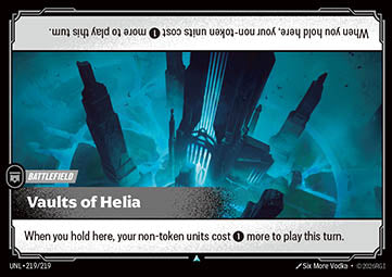 Vaults of Helia UNL-219 Uncommon NM Englisch