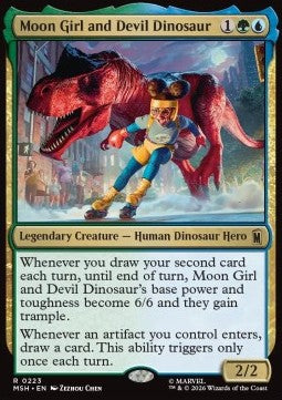 Moon Girl and Devil Dinosaur MSH-223 Rare Near Mint Englisch